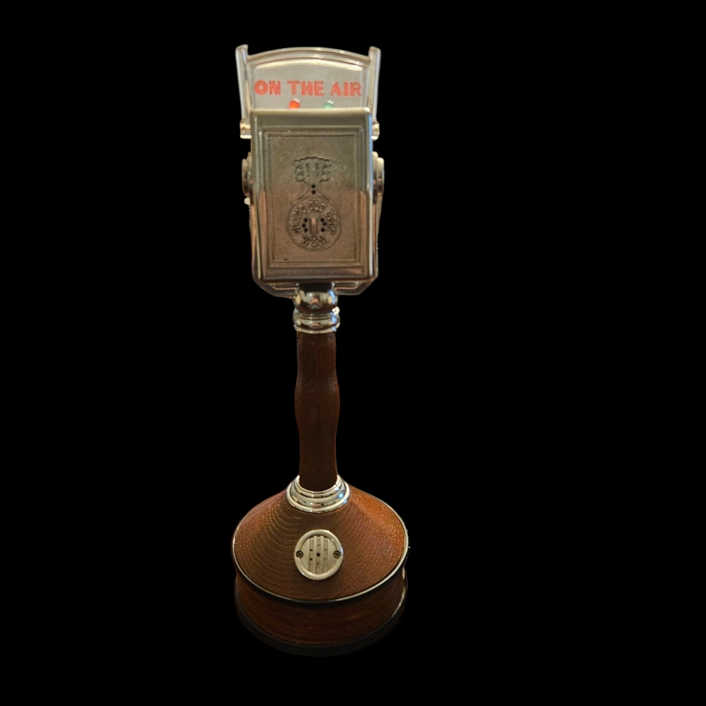 Vintage Style Brown Microphone - Picture 3 of 8